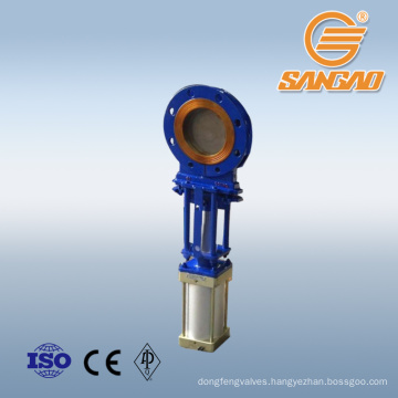 ductile iron wafer knife gate valve dezurik cast steel knife gate valve